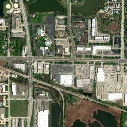 Bloomingdale, IL, USA High Resolution Satellite Map