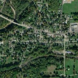 East Conneaut Ohio High Resolution Satellite Map