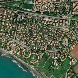 Marina San Nicola map(satellite map)