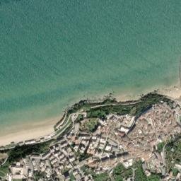 Rodi Garganico map(satellite map)