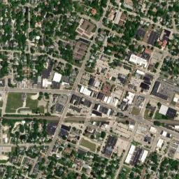 DeKalb map(satellite map)