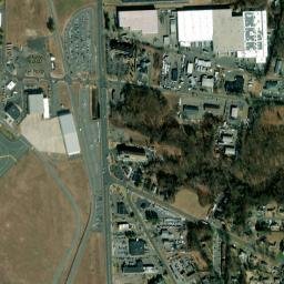 Bull Run Corner Connecticut High Resolution Satellite Map