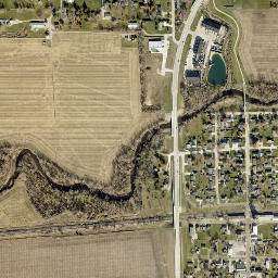Fairfax map(satellite map)