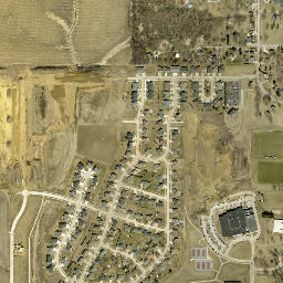 504 10th Avenue Southwest Mount Vernon IA High Resolution Satellite Map