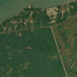 Kingsville On-the-Lake Ohio High Resolution Satellite Map