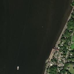 Rhinecliff New York High Resolution Satellite Map