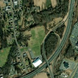 Spring Village Connecticut High Resolution Satellite Map