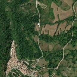Roio del Sangro map(satellite map)