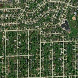 453 Norton Avenue, Glen Ellyn, IL 60137 High Resolution Satellite Map