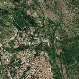 Scanno map(satellite map)