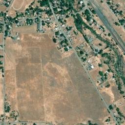 Hornbrook California High Resolution Satellite Map
