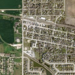 Maple Park map(satellite map)