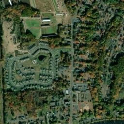 Poquonock Connecticut High Resolution Satellite Map