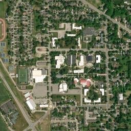 Lenawee County map(satellite map)