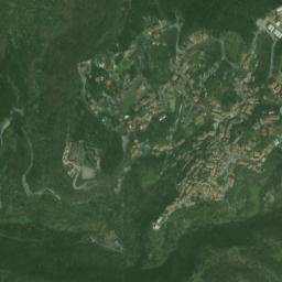 Filettino map(satellite map)