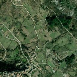 Civita d'Antino map(satellite map)