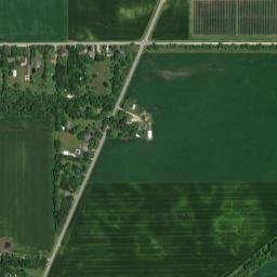 DeKalb County map(satellite map)