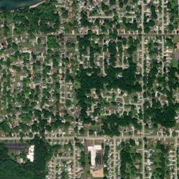 Harbor Ohio High Resolution Satellite Map