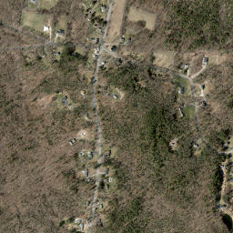 Putnam Heights Connecticut High Resolution Satellite Map