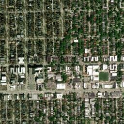 Oak Park map(satellite map)