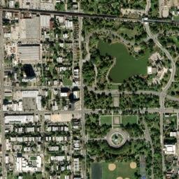 W Washington Blvd, Chicago, Chicago, Illinois High Resolution Satellite Map