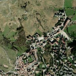 Rivisondoli map(satellite map)