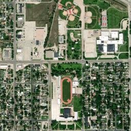 2300-2398 Broadway Scottsbluff NE High Resolution Satellite Map