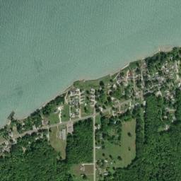 Saybrook-on-the-lake Ohio High Resolution Satellite Map