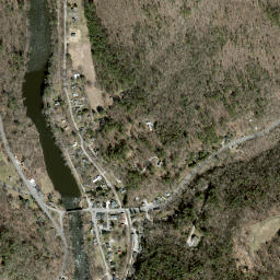 West Cornwall Connecticut High Resolution Satellite Map