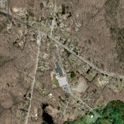 Willington Hill Connecticut High Resolution Satellite Map