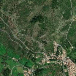 Capranica Prenestina map(satellite map)