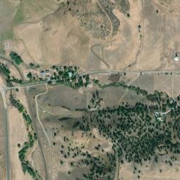 Ager California High Resolution Satellite Map