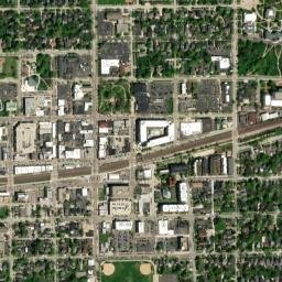Wheaton map(satellite map)
