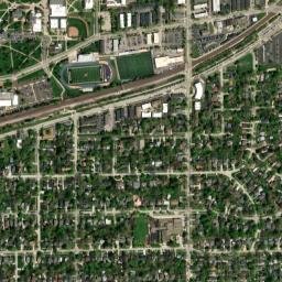 475-495 College Ave, Wheaton College, Wheaton High Resolution Satellite Map