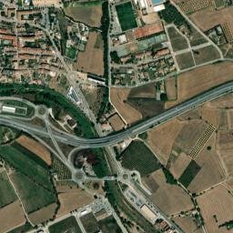 Calonge map(satellite map)