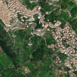 Olevano Romano map(satellite map)