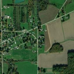 Kelloggsville Ohio High Resolution Satellite Map