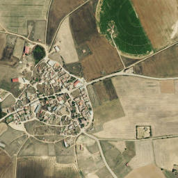 Cabreros del Monte map(satellite map)