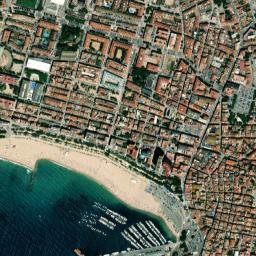 Palamós map(satellite map)