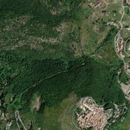 Castel San Pietro Romano map(satellite map)