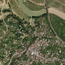 Dzegvi map(satellite map)