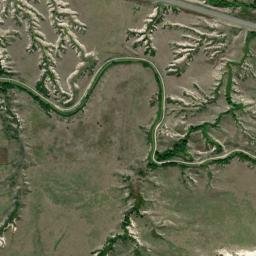 Scotts Bluff County map(satellite map)