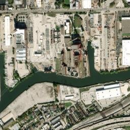 Chicago map(satellite map)