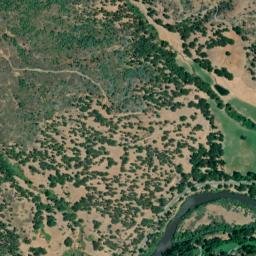 Oakbar California High Resolution Satellite Map