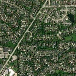 Wheaton, IL 60189 High Resolution Satellite Map