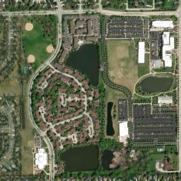 Satellite view of Western Acres Golf Course