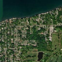 Madison Beach Ohio High Resolution Satellite Map