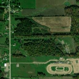 Monroe Center Ohio High Resolution Satellite Map