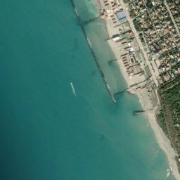 Satellite view of Fregene