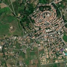 Colonna map(satellite map)